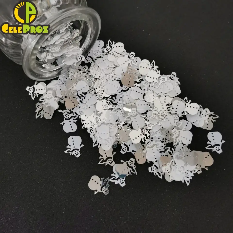 Фотообои со звездами снежинками снеговиками и блестками на рождественскую елку |