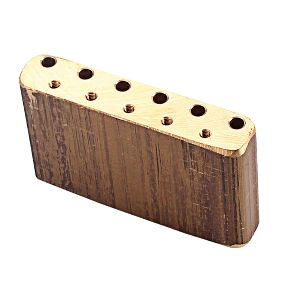 

Brass Tremolo Block Sustain Bridge for ST Electric Guitar Replacement Parts