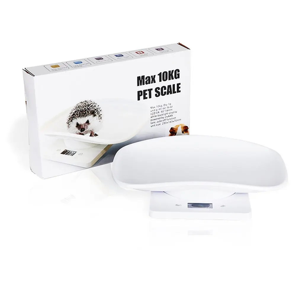 

10kg / 1g Multi-function Digital Electronic Small Pet Animals Balance Newborn Baby Scale