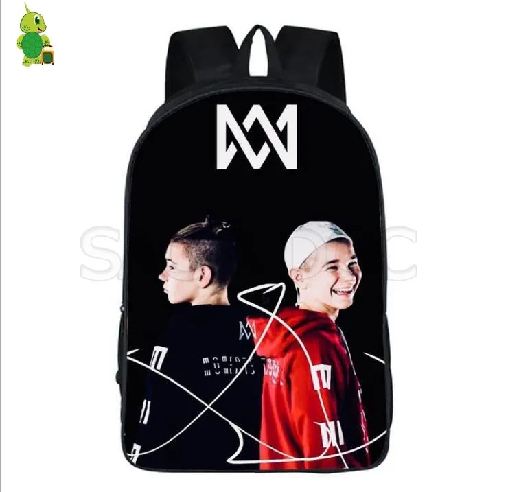 Mochila Маркус и Мартинус рюкзак для женщин школьная сумка для подростков девочек мальчиков Водонепроницаемый модный рюкзак для путешествия Сумка - Цвет: 12