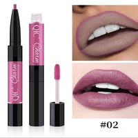 glazed lipstick lot matte cosmetic lip beauty makeup pencil double end lipstick