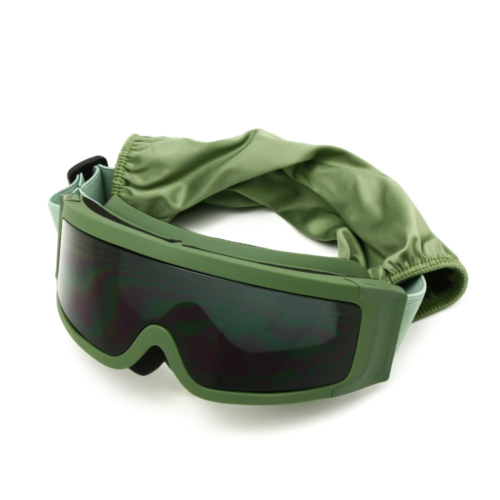 Army Green Военный страйкбол тактические Защитные очки Баллистические CS Пейнтбол Стрельба охотничьи очки Щит - Цвет линз: Army Green