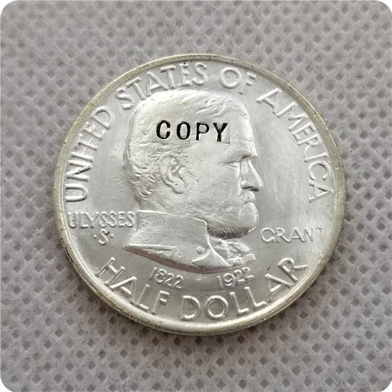 Копия 1922 г. копия полудолларовой монеты UNC | Дом и сад
