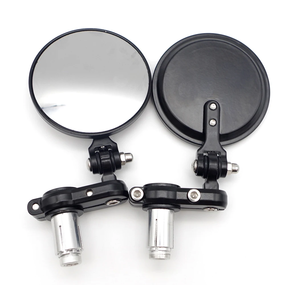 Аксессуары для мотоциклетного зеркала 22 мм заднее зеркало на руль Кафе racer bmw honda