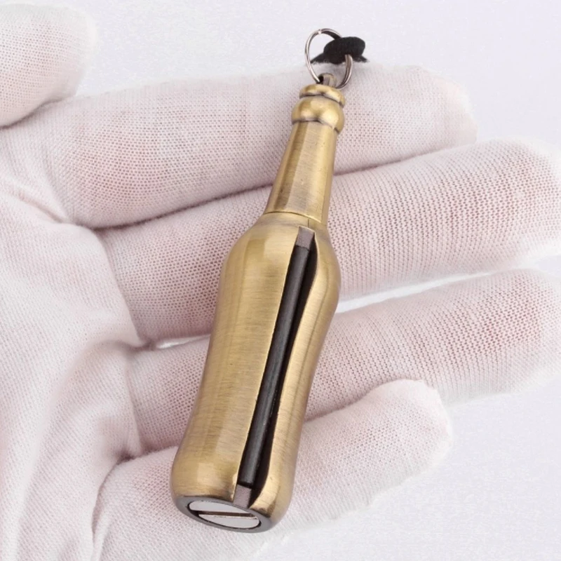 Цинковый сплав Постоянный матча нападающий кремневый поджигатель Портативный