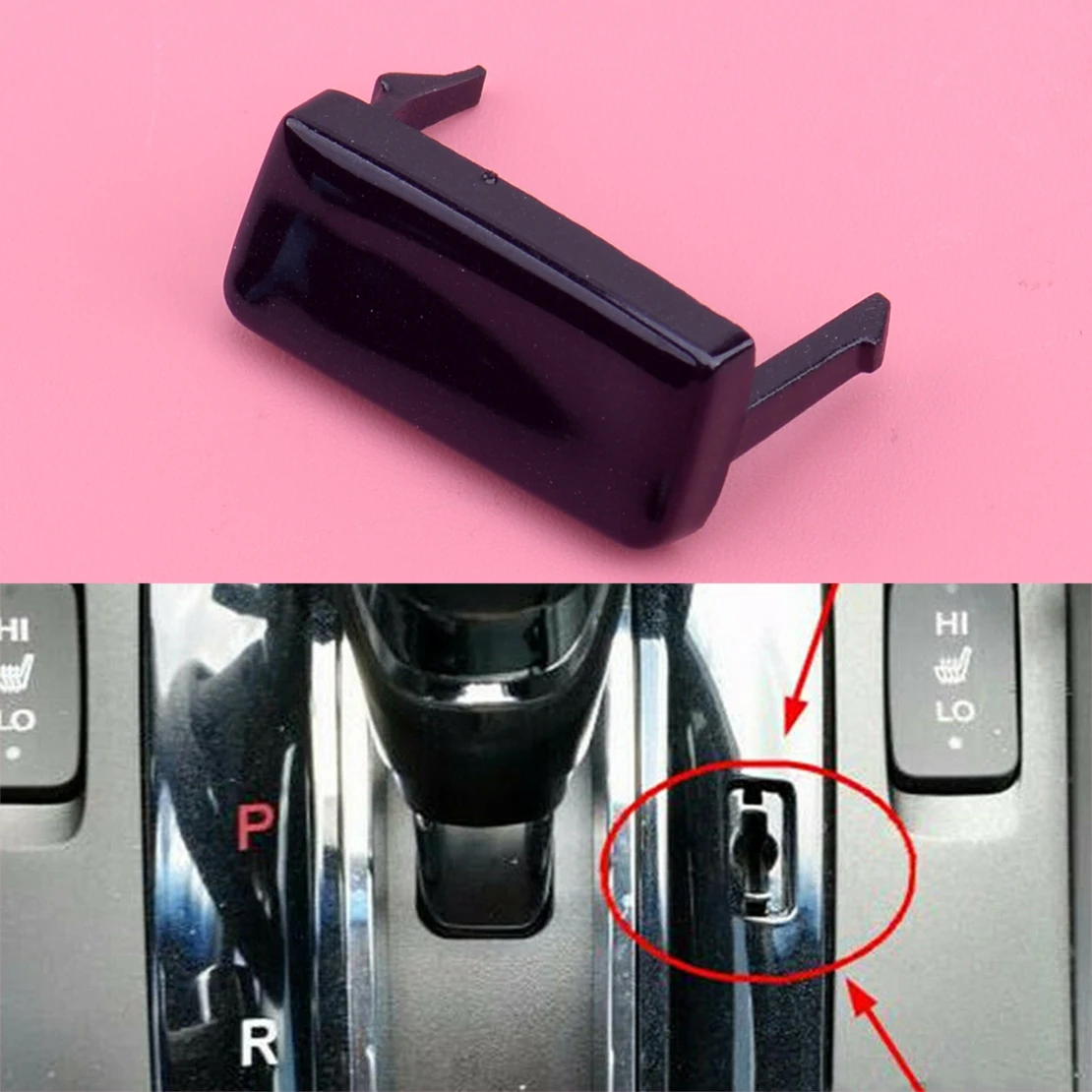 Gear Shift Lever Shifter Key Lock Hole Cover Cap Lid 54716-T2A-A51ZA Fit For Honda Accord Coupe 2013 2014 2015 2016 2017