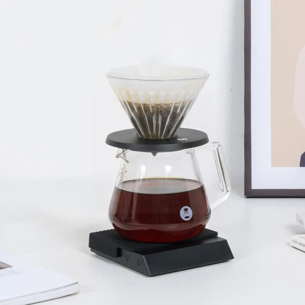 

Черные Зеркальные электронные весы Timemore, весы для кофе, эспрессо, для автоматического таймера, кухонные весы V2u3