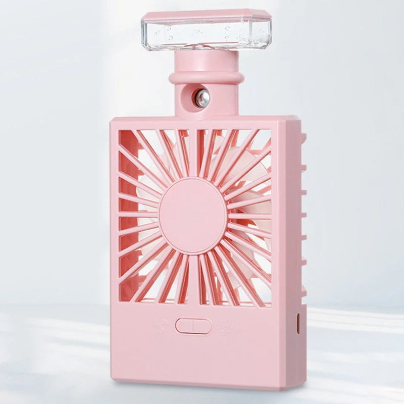 Ручной вентилятор с 2 переключателями для женщин подходит офиса и