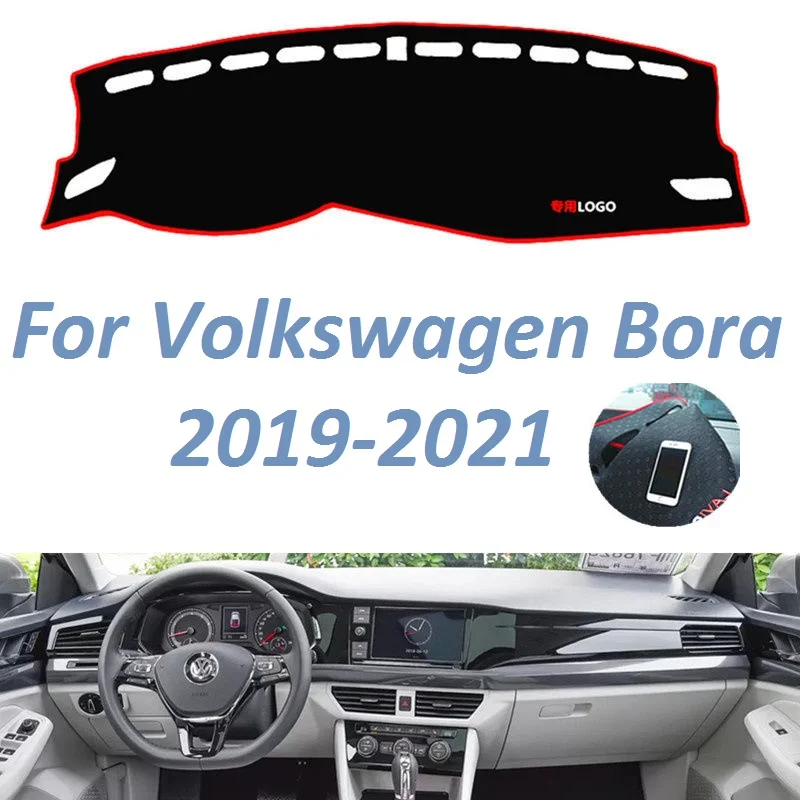 

Нескользящий коврик для приборной панели, для левого и правого руля Volkswagen Bora 2019 2020 2021