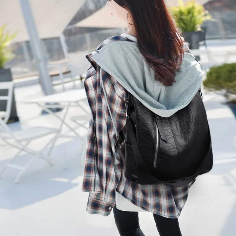 

Ladies Bagpack Japanese Backpack Famous Brand Student Black Casual Backpacks For Teenage Girls Mochila Feminina Travel Bookbag