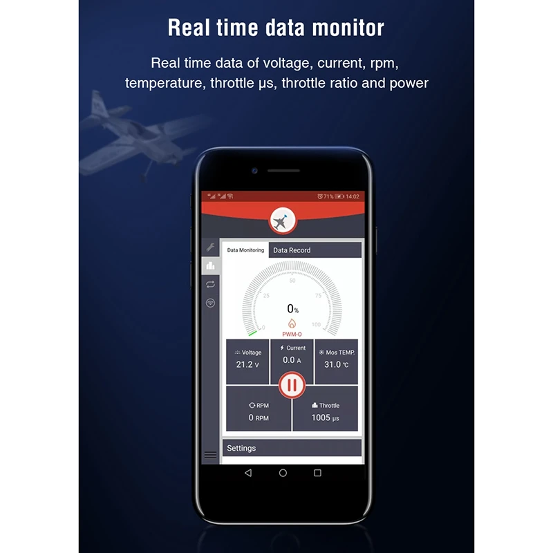 

FLYCOLOR The WIFI Module With FLYCOLOR Windragon ESC 2-6S Speed Controller 100A