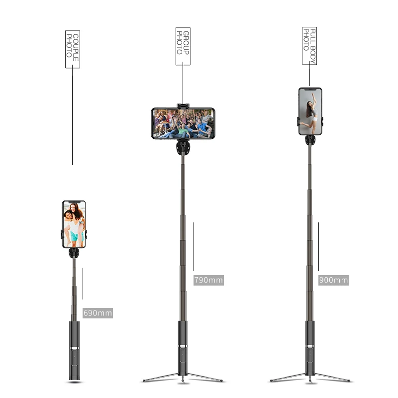 Селфи-палка прямая трансляция поддержка универсальная селфи-палка мини Bluetooth