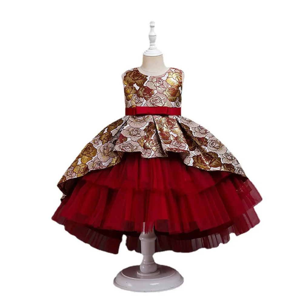 

Baby Princess Dress For Girls Birthday Flower Girl Wedding Infant Party Wear Evening Dresses Tutu Gown Children Lace Frocks