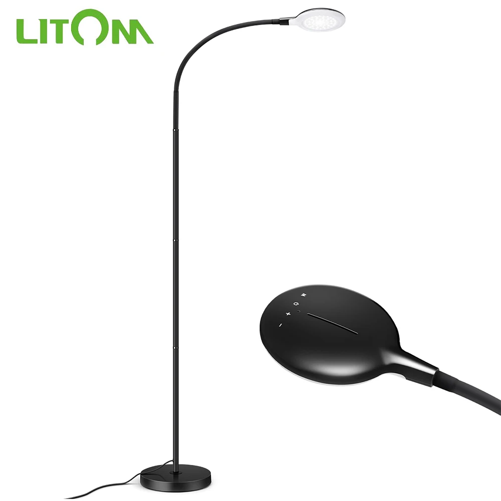 

LED Floor Lamp Dimmable Touch Control Reading Floor Standing Lamp Modes Bedroom Decor Living Room Lamp Stand Lighting