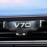 car phone holder for volvo v70 car air vent clip mount mobile phone holder cell phone stand support gravity navigation bracket