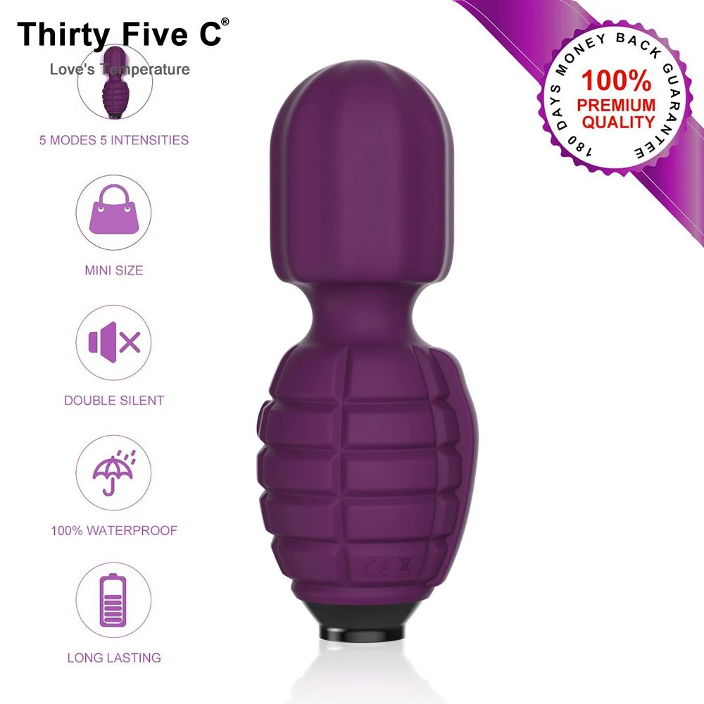 Мини-игрушки для секса вибратор AV в виде волшебной палочки перезаряжаемый