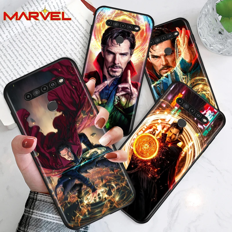 

Doctor Strange Marvel hero for LG G8 G8S G8X V30 V35 V40 V50 V60 ThinQ Q60 K40 K50 K51 K61 K71 K92 K62 K42 Black Phone Case