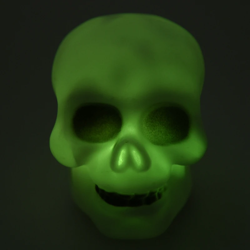 8CM Skull LED Color Change Halloween Decoration Atmosphere for Party / Evening Bar Restaurant Discotheque Multicolor | Лампы и