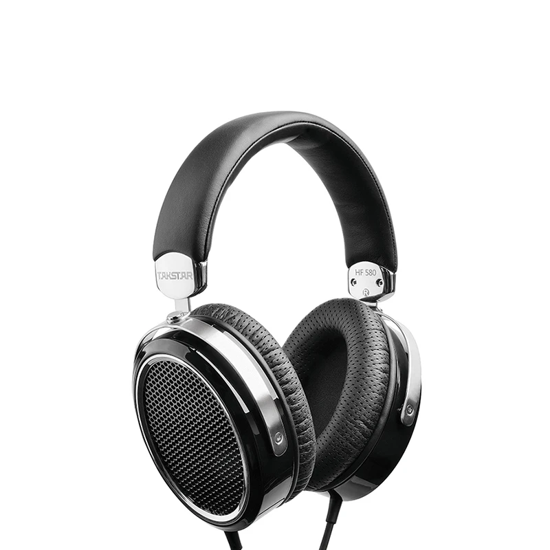 Takstar HF580 Hi-Fi Плоские наушники ультра-большая плоская диафрагма с низким уровнем искажений Шумоподавление для HF сетевой записи hf580
