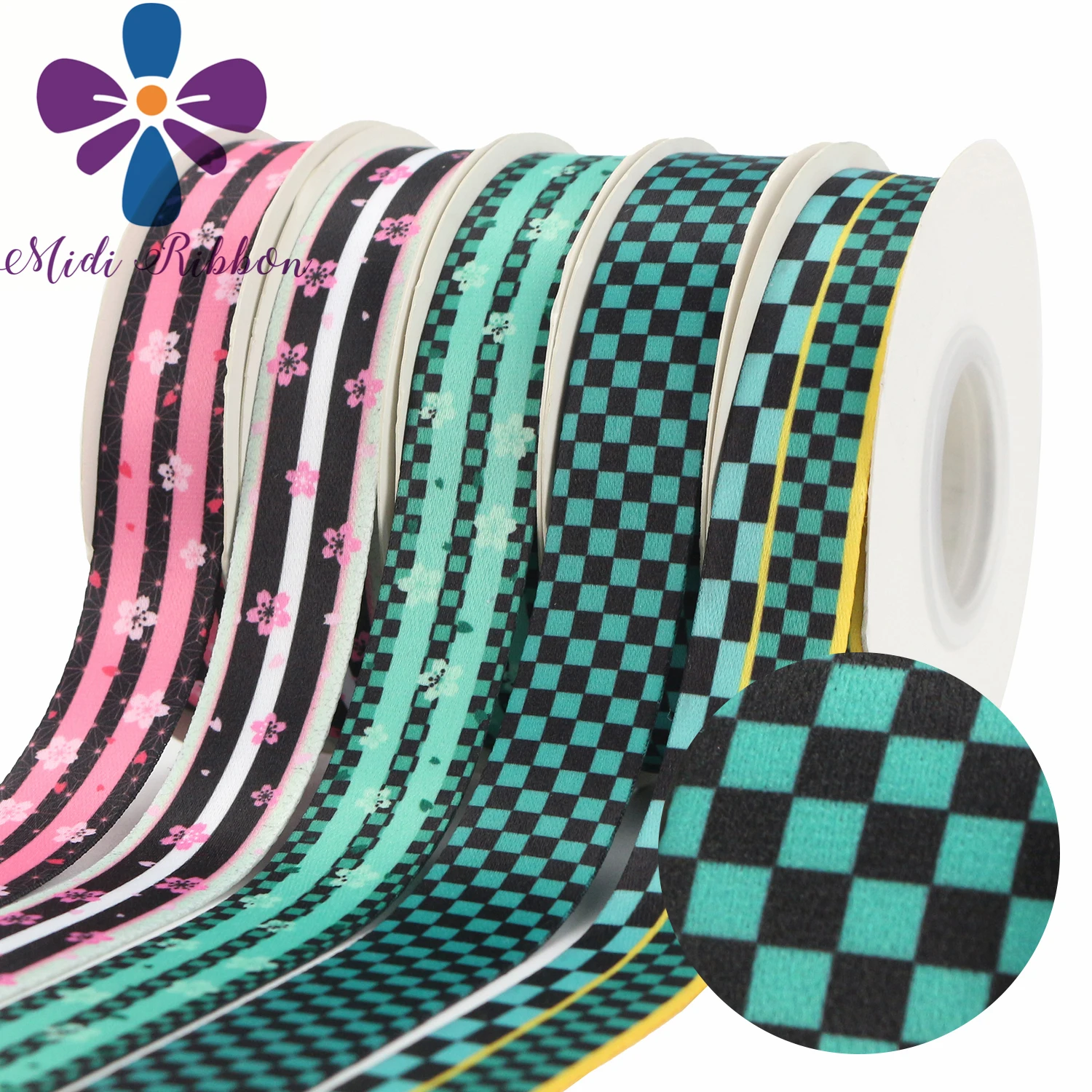 

50Y 15mm,20mm Japan Cartoon Printed Keychain Neckband Key Lanyard ID Pass Card Gym Mobile Phone USB Badge Holder Lanyard Ribbon