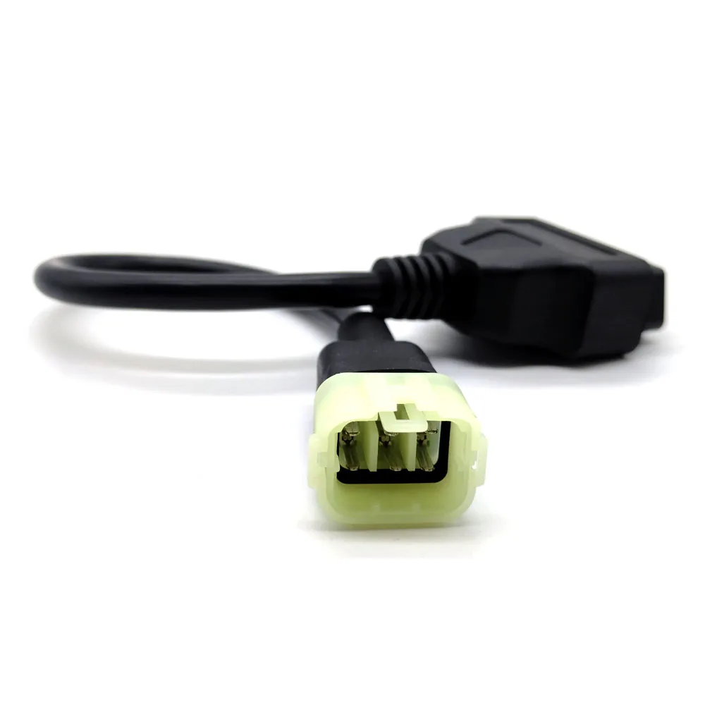 

OBD Motorcycle Cable For Kawasaki 6 Pin Plug Cable Diagnostic Cable 6Pin to OBD2 16 pin Adapter
