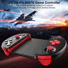 PG-9087S прямая джойстик игровой контроллер для IPEGA выдвижной Беспроводной Bluetooth Android IOS для PUGB красный воин ручка король