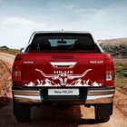 3 шт., автомобильные виниловые наклейки для Toyota Hilux Revo Vigo
