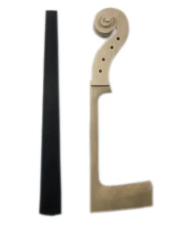 

1 x 4 / 4 cello neck hand carved - semi finished