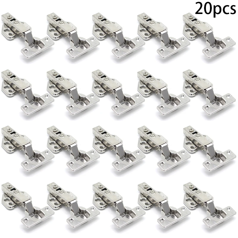 

Soft Close Kitchen Cabinet Cupboard Door Hinges Plate Hydraulic Clip-On Tools