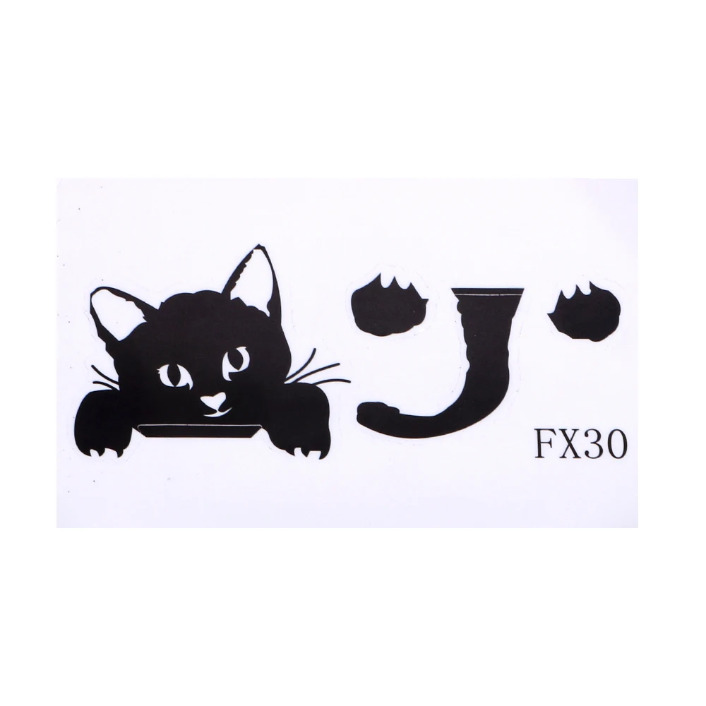 

3D Wall Sticker for Kids Room Bedroom Kitchen Bathroom Cute Cat DIY Waterproof and Oilproof Handle Switch Sticker