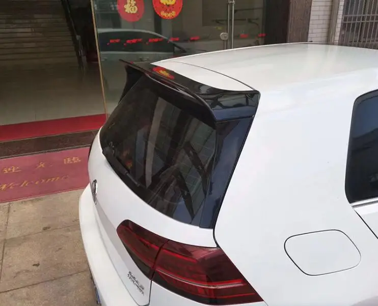 Спойлер для гольфа 7 MK7 2014-2018 ABS Материал заднее крыло автомобиля праймер цвет