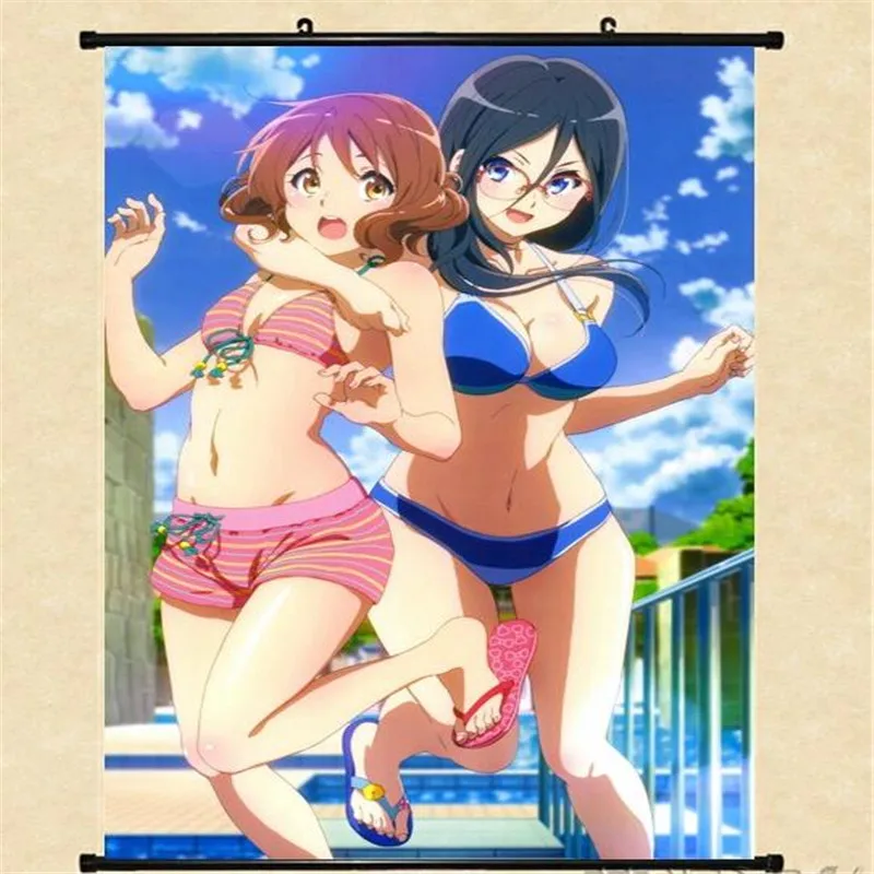 Аниме декоративные картинки Hibike! Euphonium Kousaka Reina &amp Tanaka Asuka Ogasawara Haruka домашний Декор
