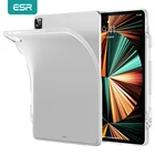 Матовый чехол ESR для iPad Pro 11 2021 5G, Матовый Прозрачный чехол для iPad Pro 12,9 2021, тонкий мягкий чехол из ТПУ для iPad Pro