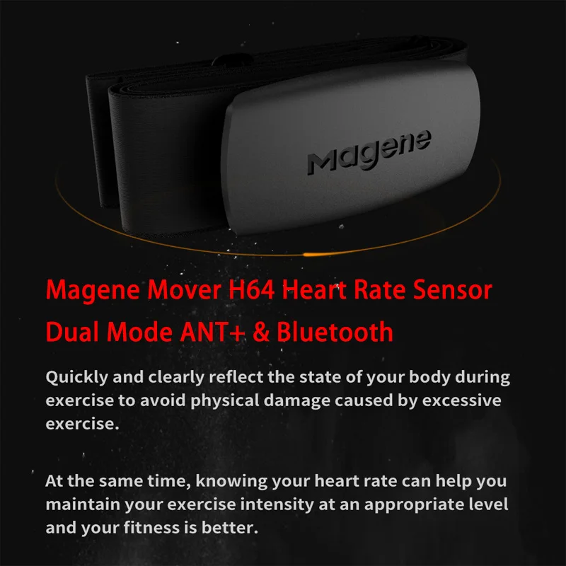 Датчик скорости Magene S3 и датчик частоты сердечных сокращений H64 + Bluetooth совместимы