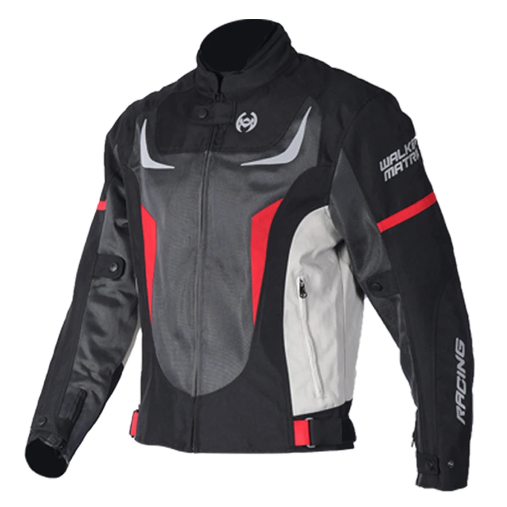 Мужская мотоциклетная куртка Chaqueta дышащая для езды на мотоцикле защитное