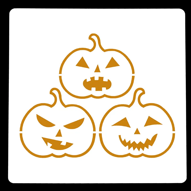 

15*15 Hallowee pvc Layering Stencils for Diy scrapbook coloring,painting stencil,home decor diy etc. Product image