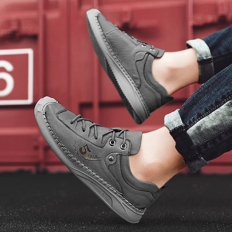 

male masculinos soulier sapato mens 2020 scarpe sport size Mens man shoe de Moccasins sapatos genuine 47 cuero autumn hombre 48