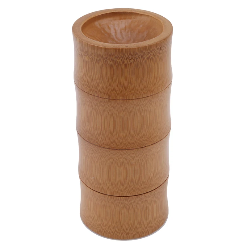 2 размера бамбуковые бутылки для хранения Кухонный Контейнер чая банки чехол