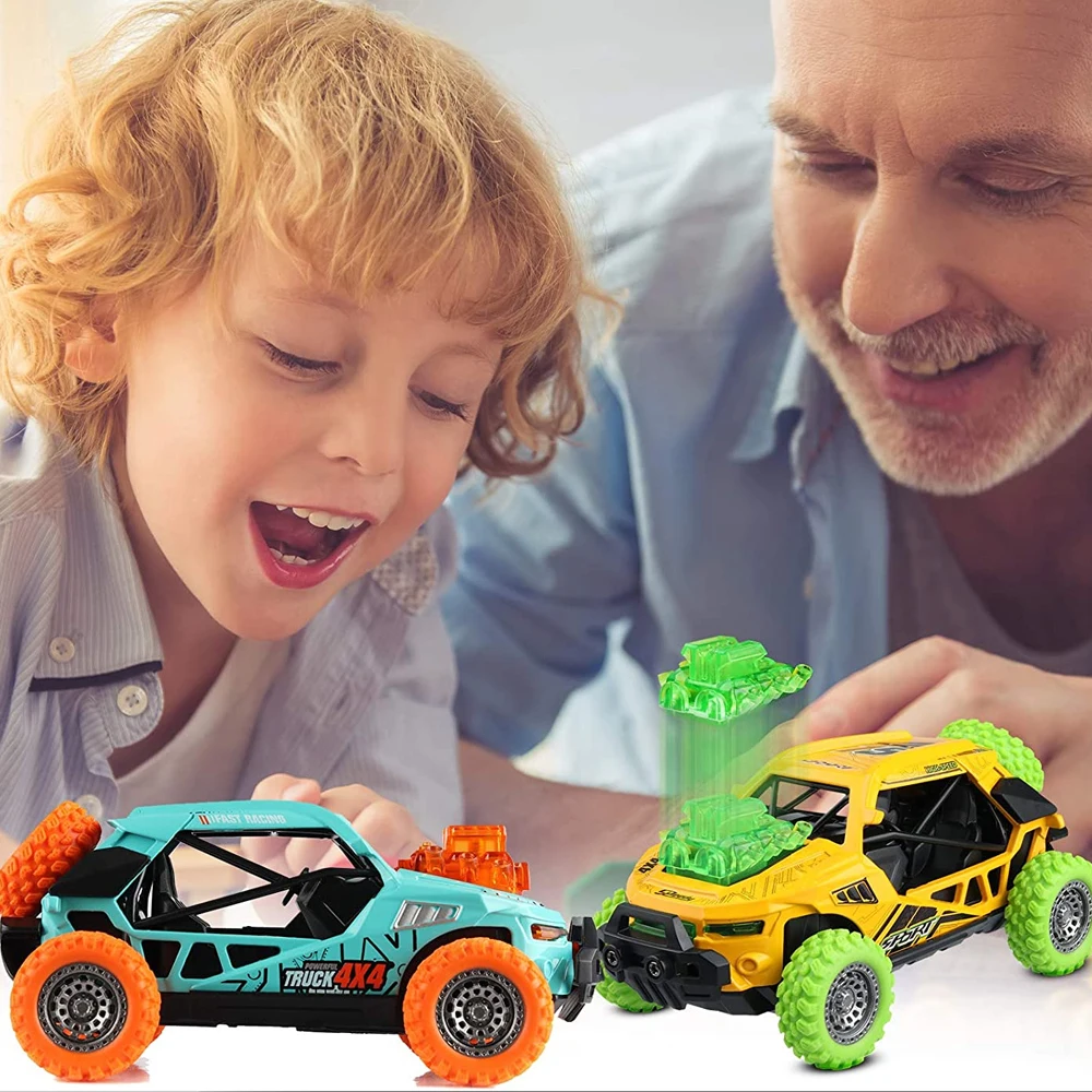 2 шт оттягиваемая назад машина модельное освещение автомобиля игрушки для детей