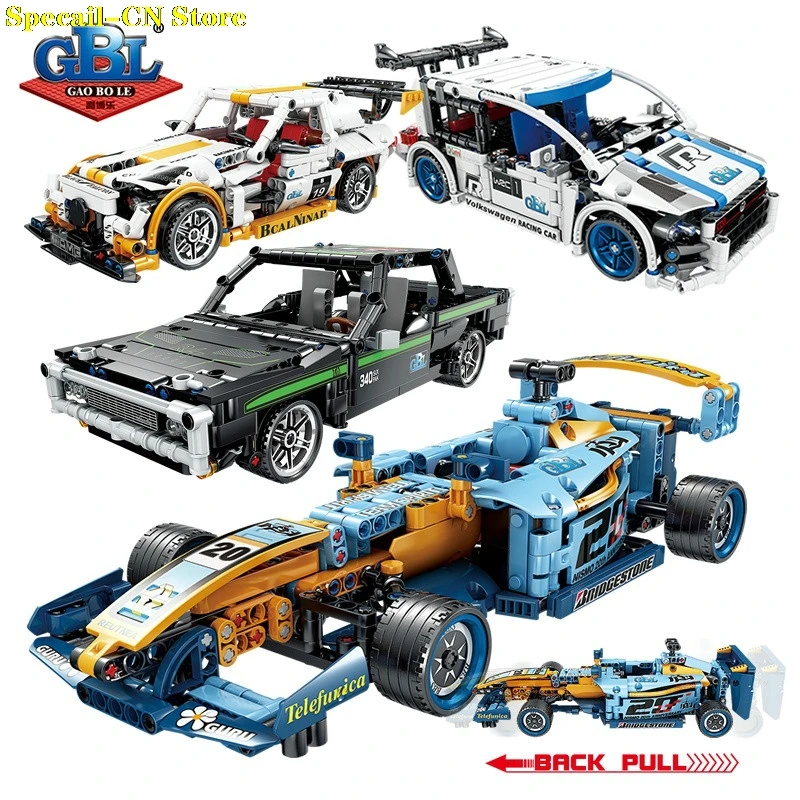 Детский конструктор спортивный автомобиль|Блочные конструкторы| |