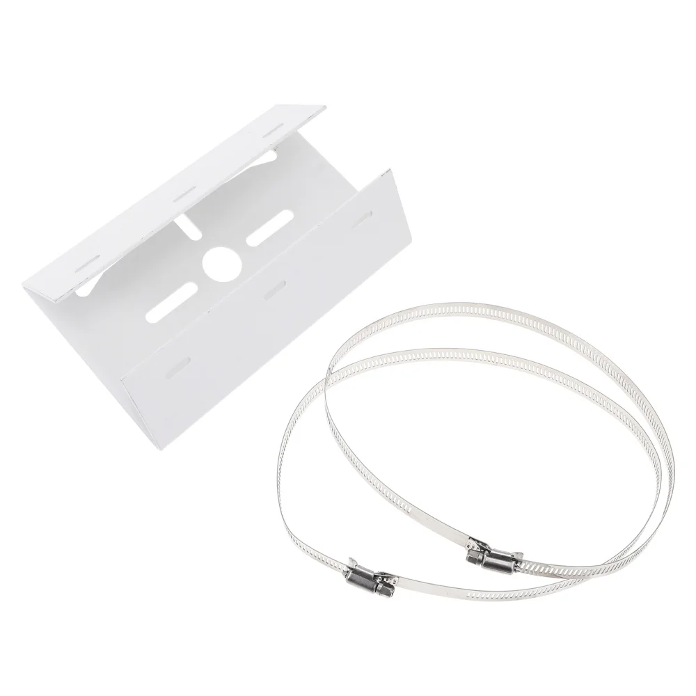 

Pole Mount Bracket Mount Camera Loops Bracket Vertical Pole Bracket with Hoops