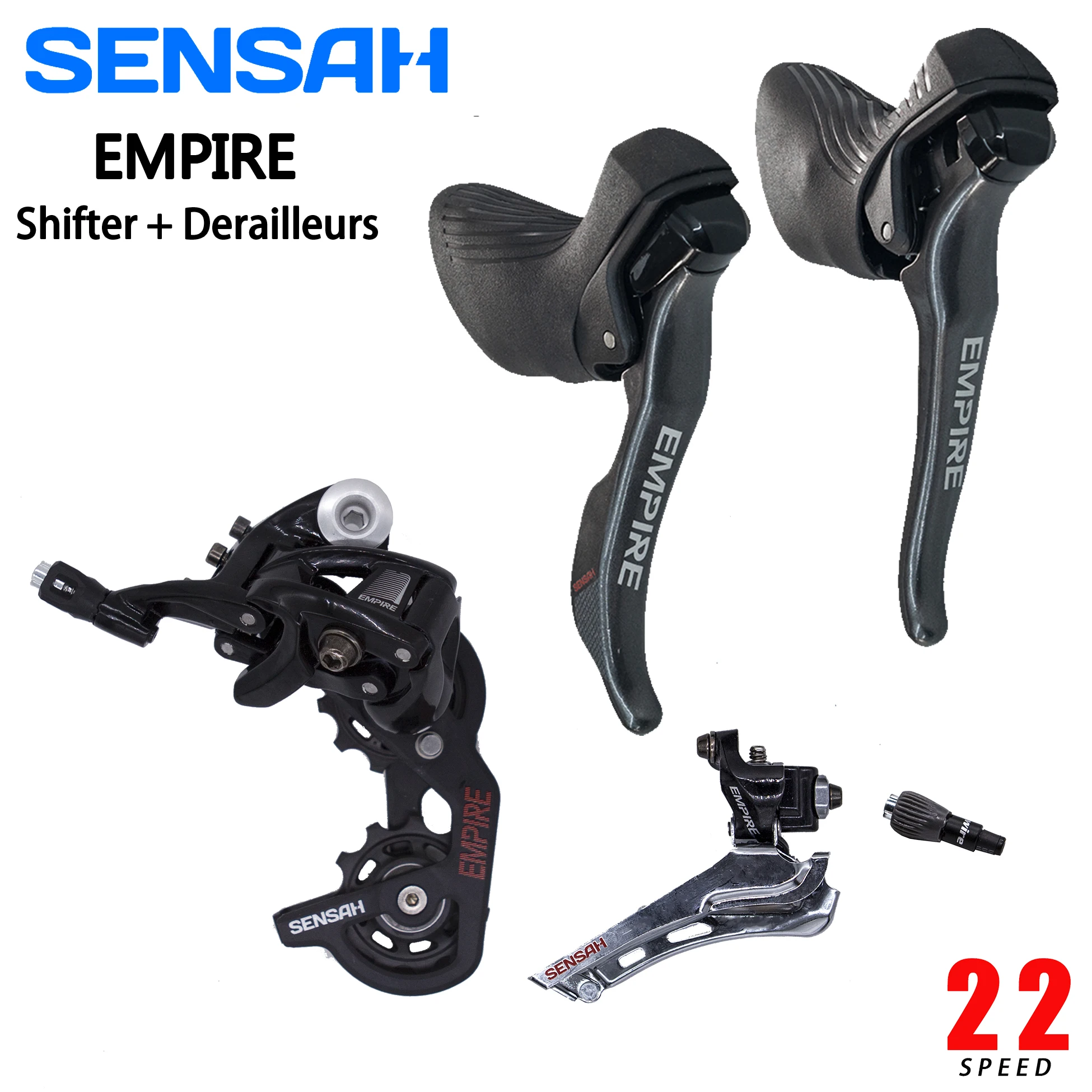 SENSAH EMPIRE 2x11 Speed 22s Road Groupset переключатель передач + задние переключатели передние
