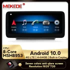 Автомобильный мультимедийный плеер MEKEDE, 2DIN, Android 10,0, 8 ядер, 4 Гб + 64 ГБ, 4G LTE, GPS-навигация, для Mercedes Benz GLC Class W205 2015-2018