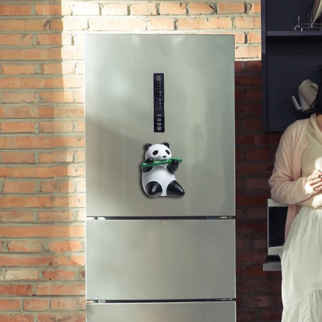 Наклейка на холодильник в виде панды | Дом и сад
