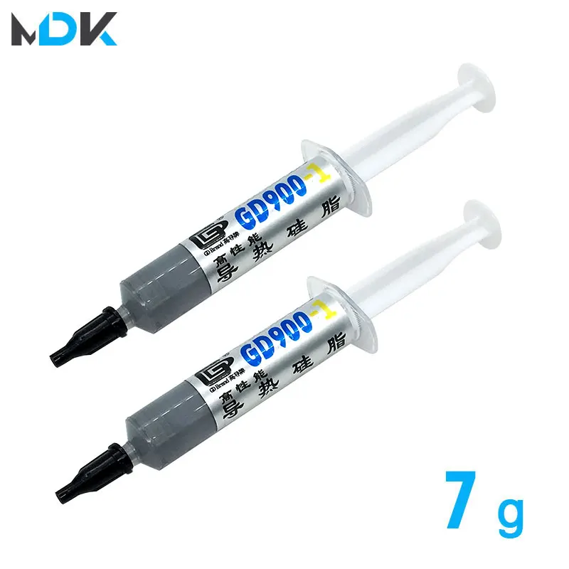 2 шт. GD900 Теплопроводящая паста силиконовая штукатурка теплоотвод смесь Высокая