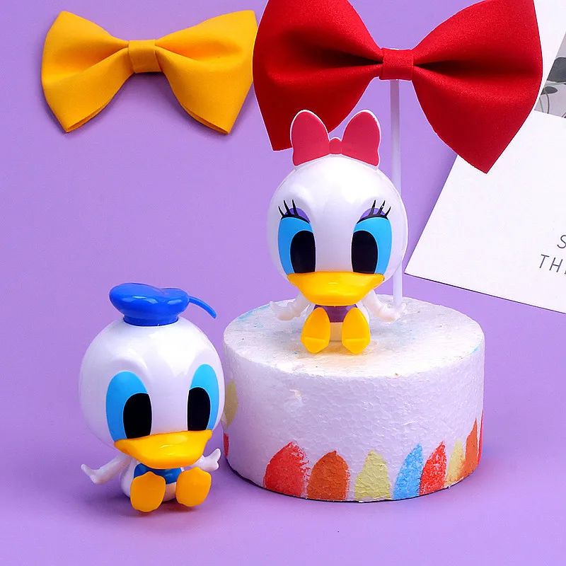 Disney Микки Маус Минни кавайная игрушка модель детский торт украшение милая