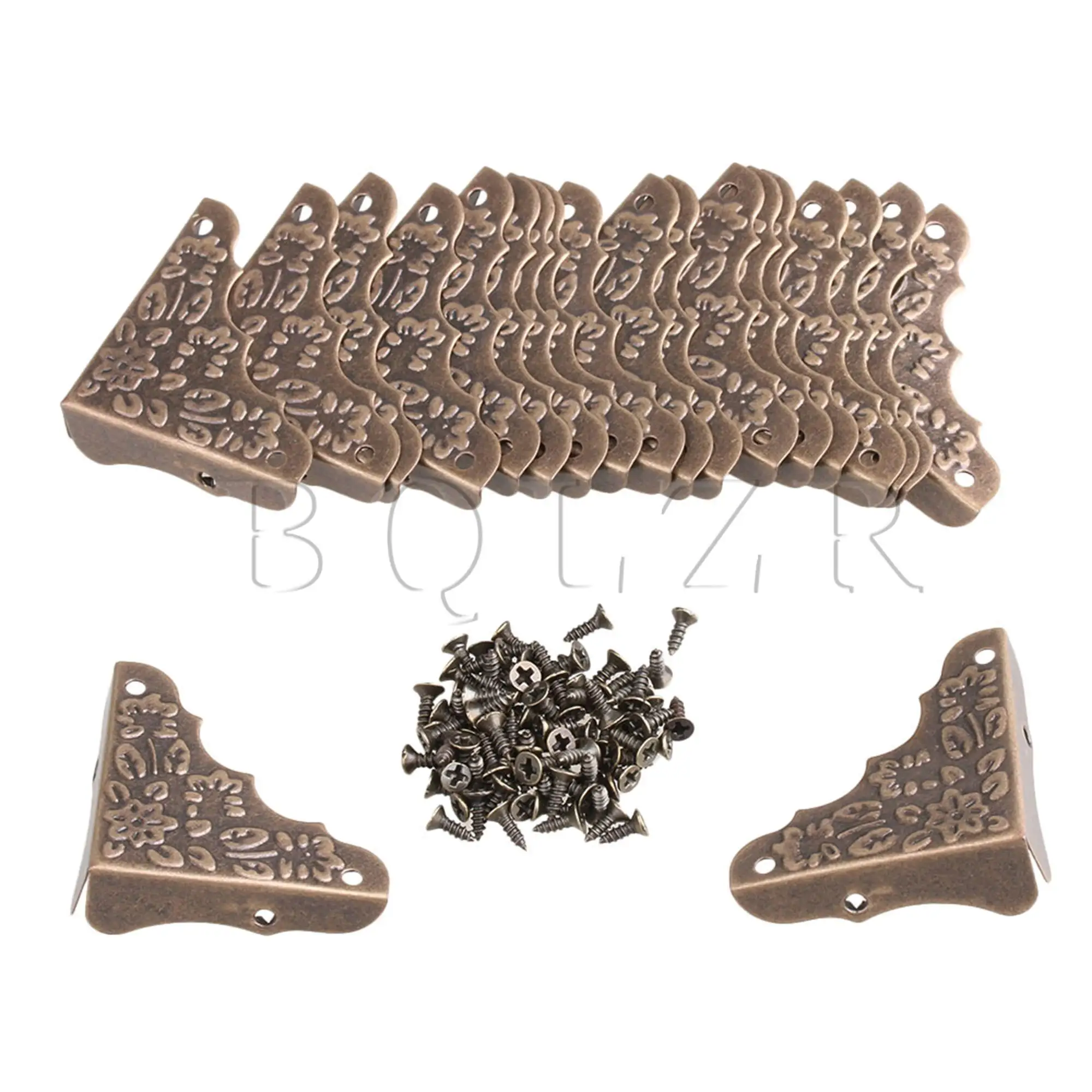 Бронзовые защитные углы BQLZR 20x железные античные декоративные decorative corner | Отзывы и видеообзор