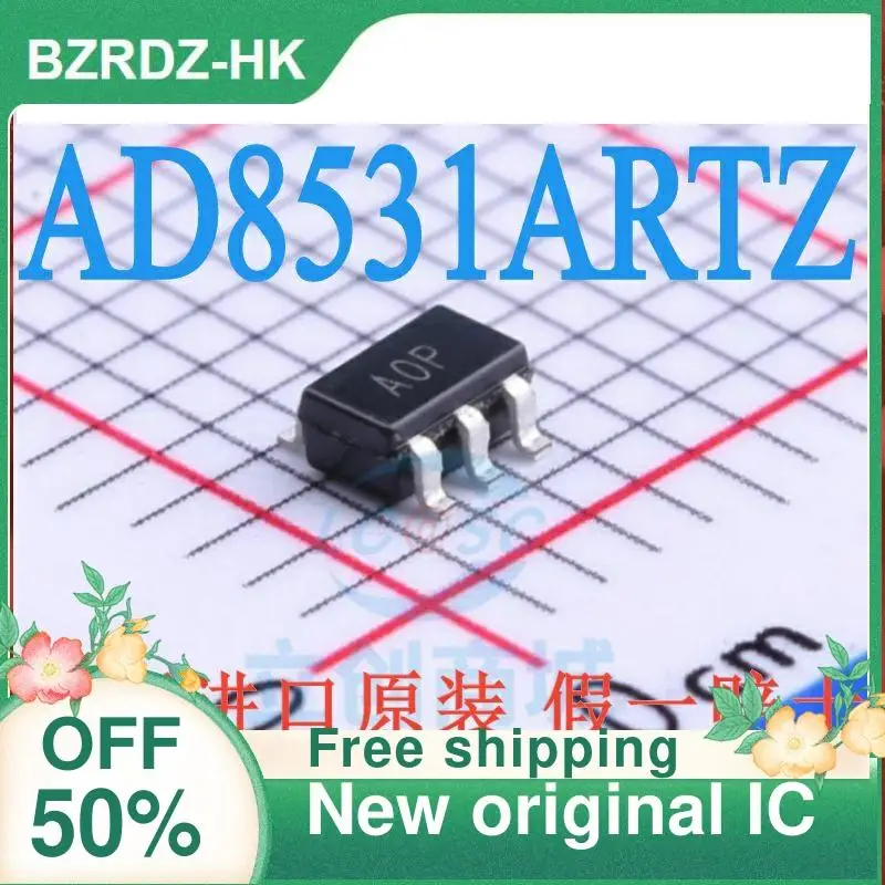 

10PCS AD8531ARTZ New Imported Original SOT23-5 Screen Printing AOP Precision Amplifier