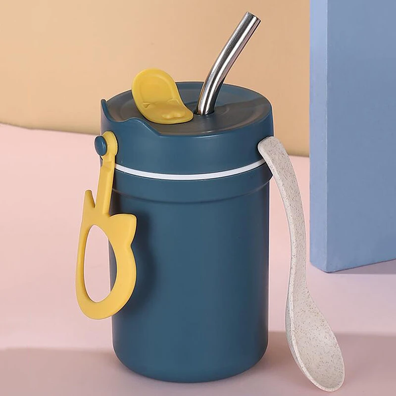 Чашка для завтрака домашняя соломенная чашка кофейные кружки силиконовая