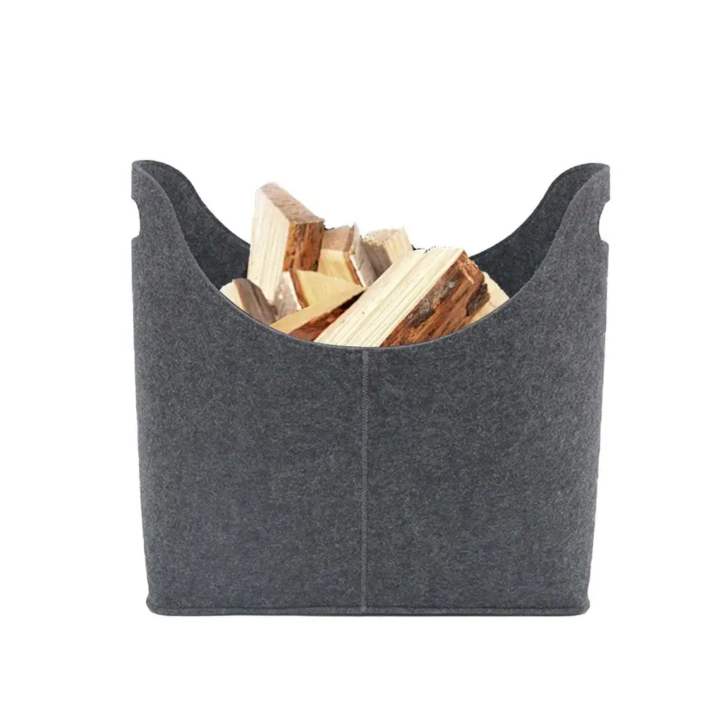 Мешок для дров войлочный деревянный мешок хранения одежды портативный садовый